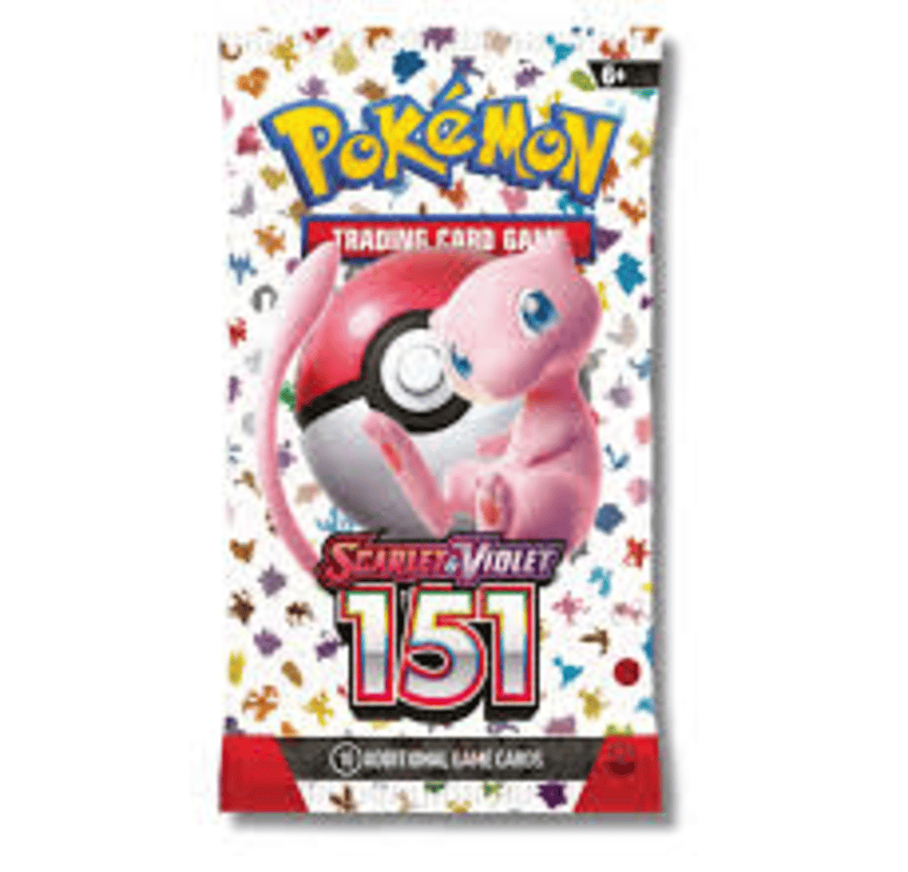 Pokémon Scarlet & Violet 151 – Booster Pack Sellado (Inglés)